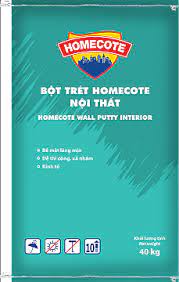 Bột trét Homecote Nội thất 40Kg