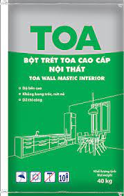 Bột trét nội thất cao cấp Toa Wall Mastic Interior 40Kg