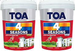 Sơn phủ ngoại thất cao cấp Toa 4Seasons Satin Glo