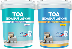Sơn phủ nội thất cao cấp Toa Thoải Mái Lau Chùi